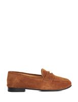 Suede Flat Loafers