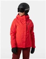 Helly Hansen Snowplay Waterproof Ski Coat Bright Red