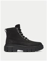 Timberland Greyfield Leather Ankle Boots Beige