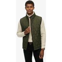 Superdry & Co Quilted Gilet Green