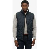 Superdry & Co Quilted Gilet Navy