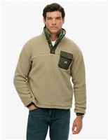 Fleece Half Popper Sweatshirt