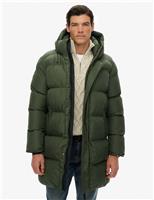 Hooded Sports Puffer Coat