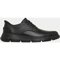 Skechers Garza Duran Leather Trainers Black