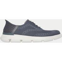 Skechers Garza Palma Slip On Trainers Charcoal