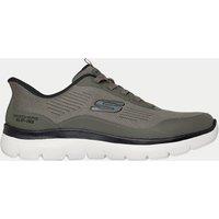 Skechers Summits Leyter Slip-In Trainers Olive
