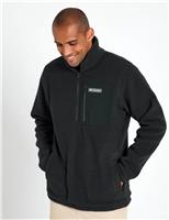 Columbia Jasper Ridge Half Zip Fleece Jacket Ecru Mix