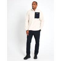 Columbia Jasper Ridge Half Zip Fleece Jacket Ecru Mix