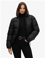 Funnel Neck Puffer Jacket