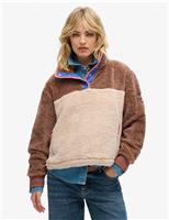 Funnel Neck Half Snap Jumper