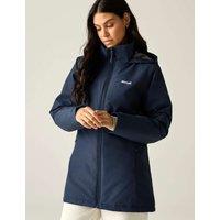 Regatta Tamlin Waterproof Hooded Raincoat Navy