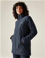 Regatta Tamlin Waterproof Hooded Raincoat Navy