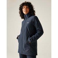 Regatta Tamlin Waterproof Hooded Raincoat Navy