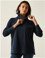 Demmi Funnel Neck Half Zip Sweatshirt
