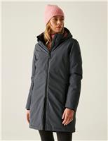 Marron Waterproof Longline Parka Coat