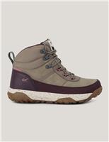 Regatta Shayford Waterproof Lace Up Walking Boots Purple Mix