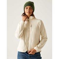 Regatta Frankie Zip Up Funnel Neck Fleece Cream