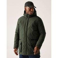Regatta Rhodo Padded Waterproof Parka Jacket Dark Khaki