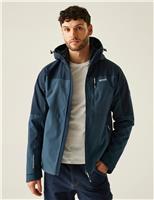 Regatta Wentwood 3-in-1 Hooded Waterproof Jacket Black Mix