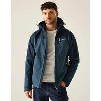 Regatta Wentwood 3-in-1 Hooded Waterproof Jacket Navy Mix