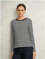 Cotton Rich Striped Top