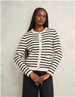 Merino Wool Rich Button Front Cardigan