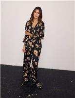 Printed Button Through Pyjama Set