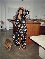 Printed Button Through Pyjama Set