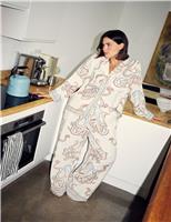 Octopus Print Button Through Pyjama Set