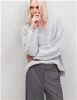 Alpaca Rich V-Neck Relaxed Jumper