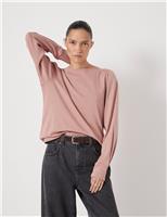 Jersey Puff Sleeve Top