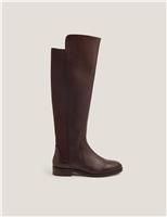 Leather Knee High Boots