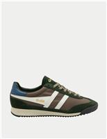 Gola Men's Tornado Stripe Trainers Khaki Mix