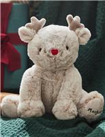 Personalised Red Reindeer Soft Toy