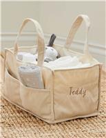 Ecru Cord Nappy Caddy