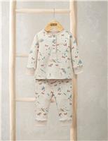 Mamas & Papas Pure Cotton Rodeo Print Pyjamas (3-36 Mths) Blue Mix