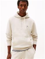 Tommy Hilfiger Essential Cotton Rich Hoodie Stone
