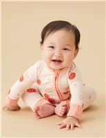 Modal Rich Cherry Sleepsuit (0 - 24 Mths)
