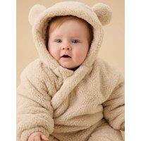 MORI Borg Bear Ears Pramsuit (0-24 Mths) Brown