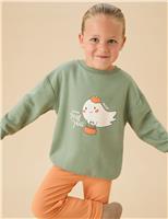 Cotton Blend Ghost Sweater (3 Mths-6 Yrs)