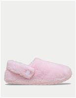 Classic Cozzzy Faux Fur Platform Mule Slippers