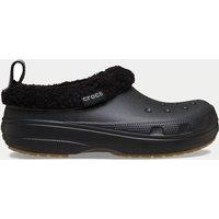 Crocs Faux Fur Lined Flatform Boots Black