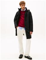 Tech Hooded Padded Parka Jacket