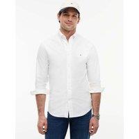 Tommy Hilfiger Heritage Pure Cotton Oxford Shirt White