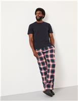 Pure Cotton Checked Pyjama Set