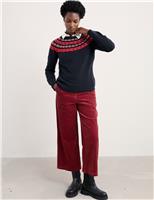 Merino Wool Rich Fair Isle Jumper