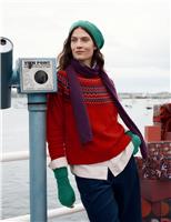 Merino Wool Rich Fair Isle Jumper