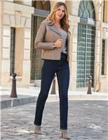 High Waisted Slim Fit Jeans