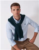 Slim Fit Pure Cotton Striped Oxford Shirt