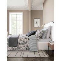 Bedeck of Belfast Pure Cotton Florence Bedding Set Charcoal Mix